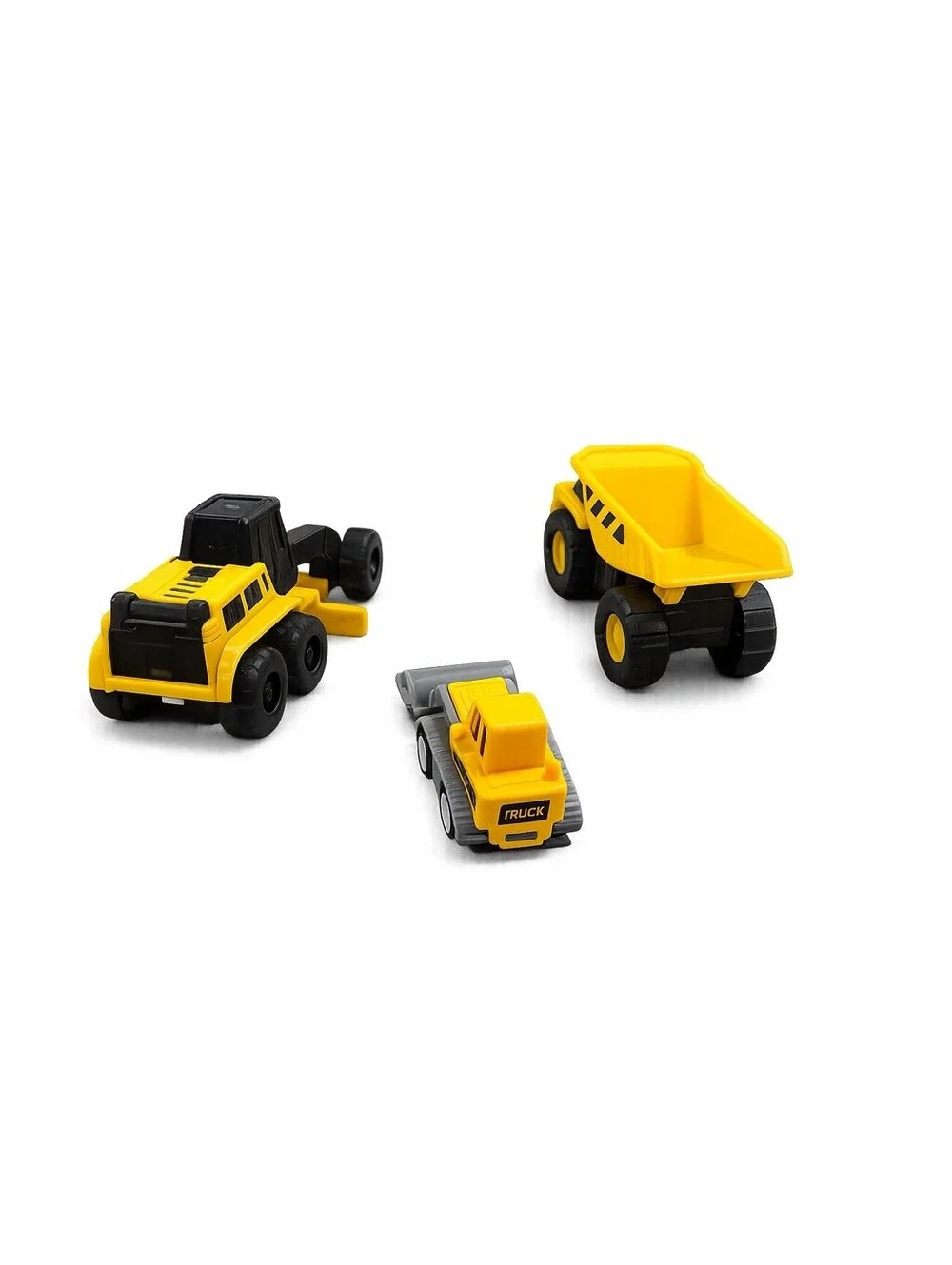 CAT Construction Toy Vehicle Lot Grader Dump Truck Road Roller 3 Piece Set